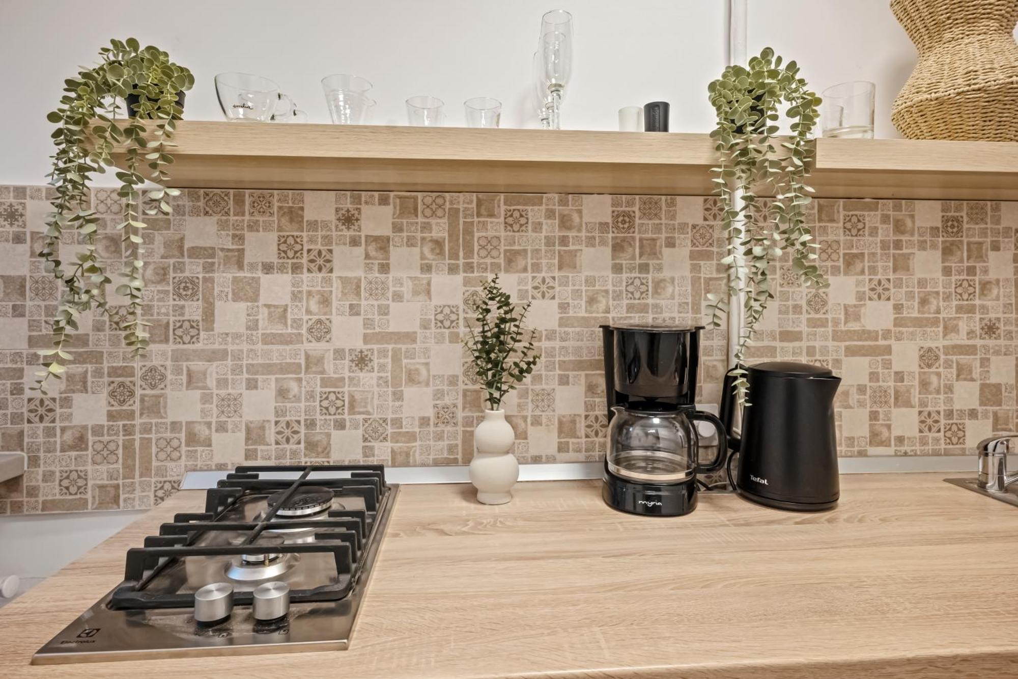 Earthy Escape - Central Apt With Balcony Bucureşti Eksteriør bilde